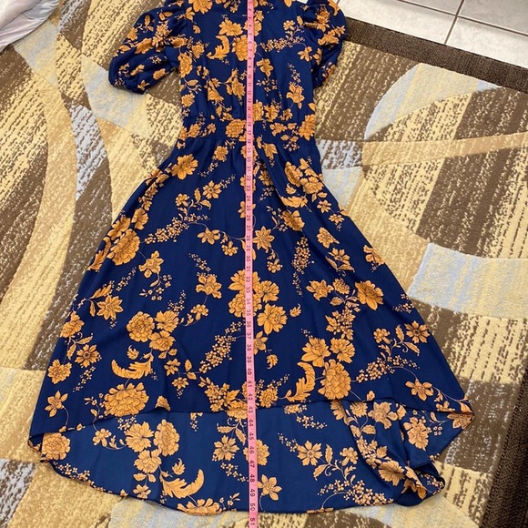 NWT NANETTE Nanette Lepore Smocked 4 Floral-Print Dress - Picture 12 of 16